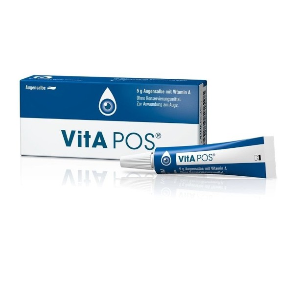 Ursapharm Vita-pos Eye Ointment Οφθαλμική Αλοιφή με Βιταμίνη Α 5gr