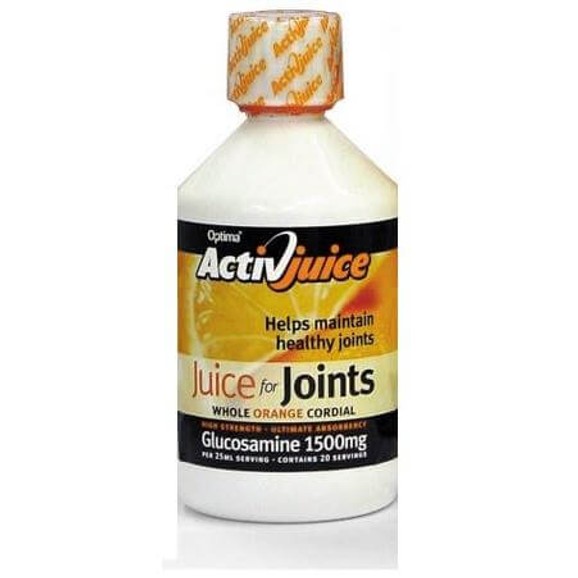 Optima Activ Juice for Joints Συμβάλλει  Στην Υγεία Των Αρθρώσεων Και Στην Λειτουργία Των Κινήσεων Του Σώματός 500ml