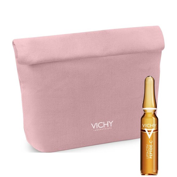 Δώρο Vichy Liftactiv Specialist Peptide-C Anti-Ageing Αμπούλα 1,8ml & Vichy Pouch Pink Ροζ Νεσεσέρ