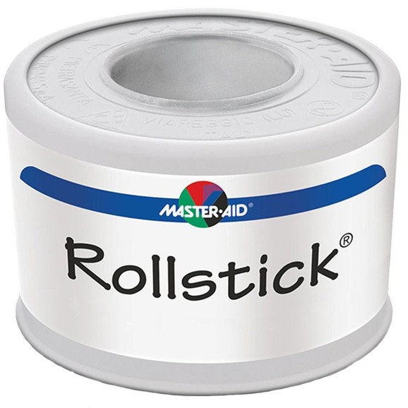 Master Aid Rollstick Διάφανη Επιδεσμική Ταινία Σε Ρολλό 5x2.5cm