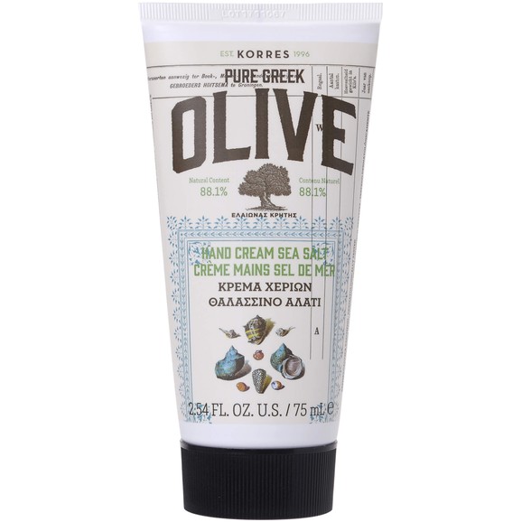 Korres Pure Greek Olive Hand Cream Sea Salt 75ml