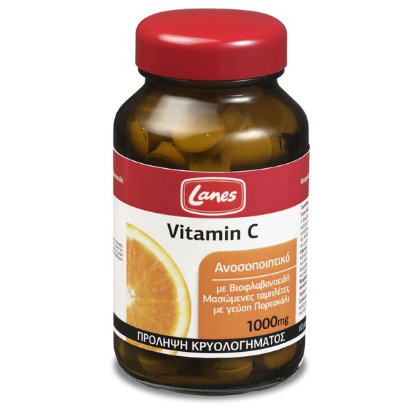 Lanes Vitamin C 1000mg 60 Chew.Tabs