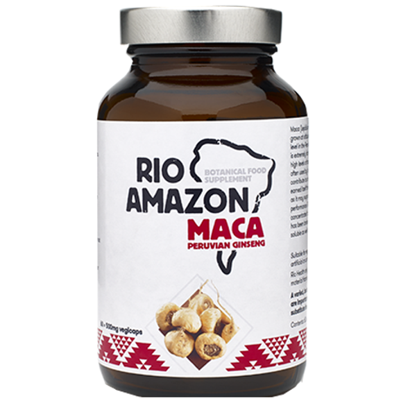Rio Amazon Maca Μάκα Ρίζα Για Τόνωση και Ενέργεια 500 mg 60caps