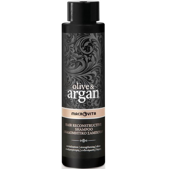 Δώρο Macrovita Olive & Argan Hair Reconstructive Shampoo Αναδομητικό Σαμπουάν 40ml