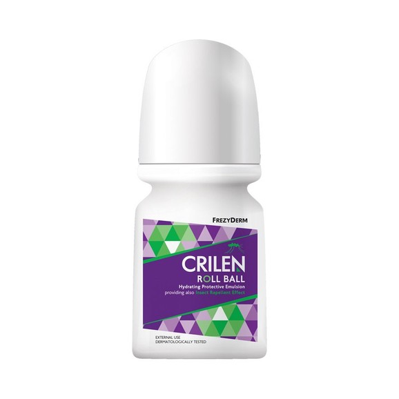 Frezyderm Crilen Roll Ball Ενυδατικό Προστατευτικό Γαλάκτωμα με Εντομοαπωθητική Δράση 50ml Frezyderm Crilen Roll Ball Ενυδατικό Προστατευτικό Γαλάκτωμα με Εντομοαπωθητική Δράση 50ml