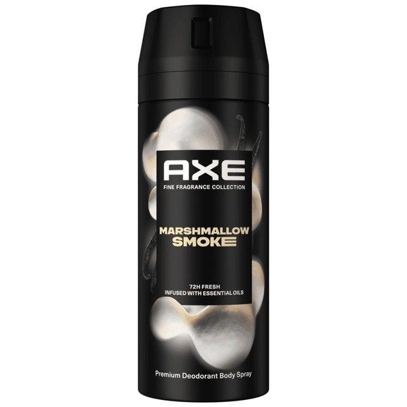 Axe Marshmallow Smoke Vanilla & Dark Musk Scent Premium Deodorant Body Spray 150ml