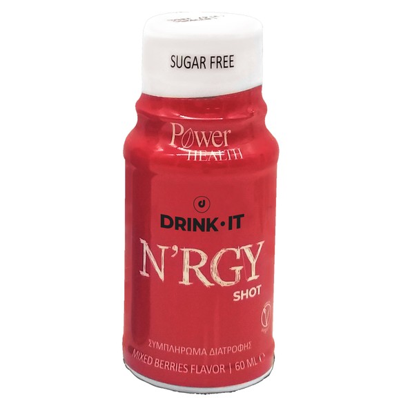 Δώρο Power Health Drink It N\'RGY Shot Συμπλήρωμα Διατροφής για Τόνωση & Ενέργεια στο Maximum 60ml