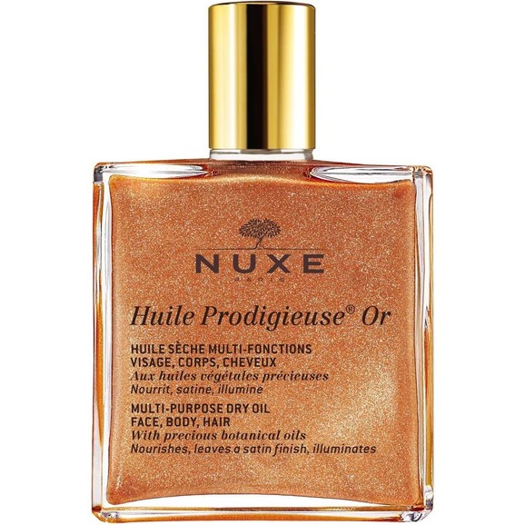 Δώρο Nuxe Huile Prodigieuse OR Ξηρό Λάδι Ενυδάτωσης & Λάμψης για Πρόσωπο-Σώμα-Μαλλιά με Χρυσαφένια Λάμψη 10ml