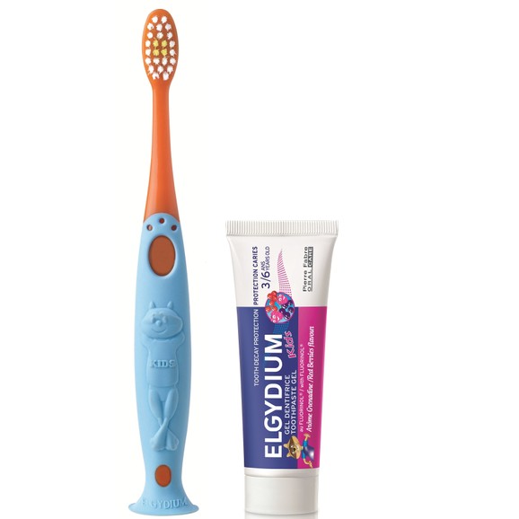 Δώρο Promo Elgydium 2-6  Kids Toothbrush Green & Elgydium Kids Toothpaste 50ml