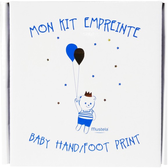 Δώρο Mustela Baby Hand Foot Print Αναμνηστικό Κιτ για το Πρώτο Βρεφικό Αποτύπωμα