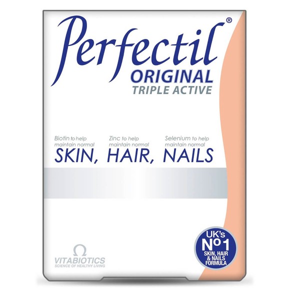 Δώρο Vitabiotics Perfectil Original Συμπλήρωμα Διατροφής για Υγεία του Δέρματος των Μαλλιών και των Νυχιών 7 tabs