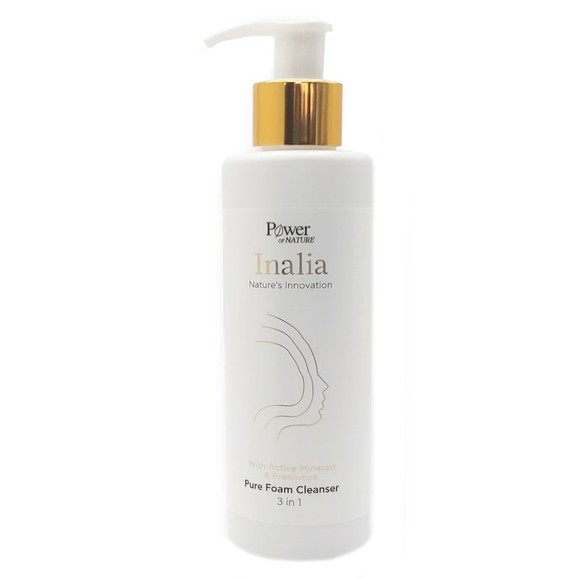 Inalia Pure Foam Cleanser 3 in 1 with Active Minerals & Prebiotics 200ml Inalia Pure Foam Cleanser 3 in 1 with Active Minerals & Prebiotics 200ml