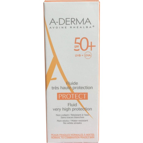 Δώρο A-Derma Protect Fluide Spf50+ Αντηλιακή Κρέμα Προσώπου για Κανονικές- Μικτές & Εύθραυστες Επιδερμίδες 5ml