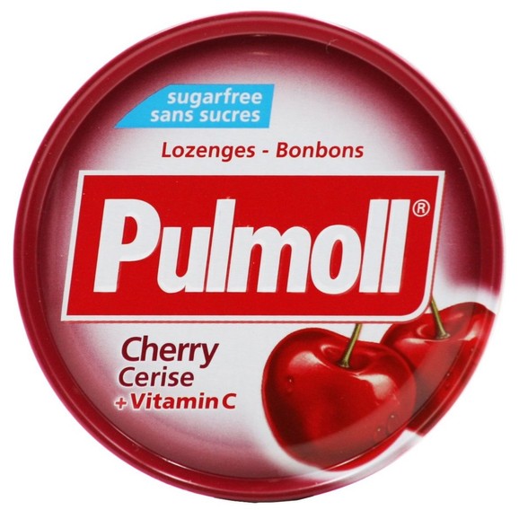 Pulmoll Candies with Cherry & Vitamin C 45gr
