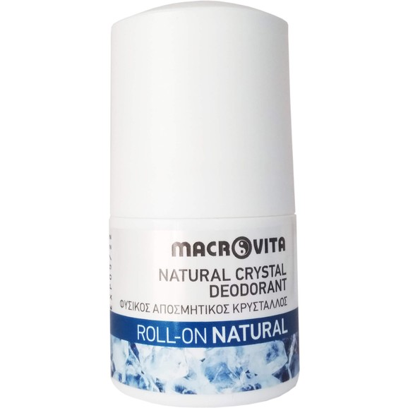 Macrovita Natural Crystal Deodorant Roll-On Natural 50ml
