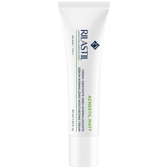Rilastil Acnestil Matt Sebum-Normalizing Moisturizing Face Cream 40ml Rilastil Acnestil Matt Sebum-Normalizing Moisturizing Face Cream 40ml