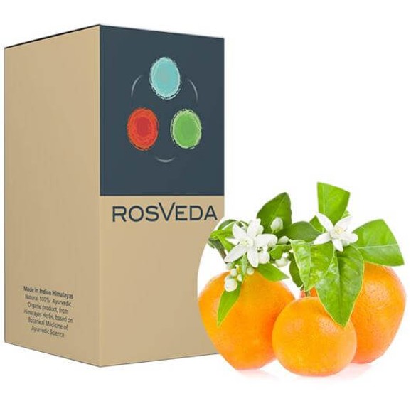 RosVeda Pure Essential Oil Sweet Orange 100% Φυτική Σύνθεση, Αιθέριο Έλαιο Πορτοκάλι 10ml
