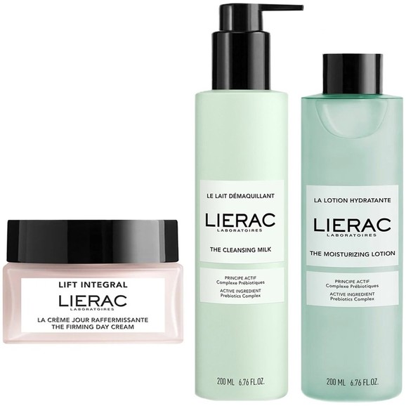 Σετ Lierac Lift Integral The Firming Day Face Cream 50ml & The Moisturizing Face Lotion 200ml & The Cleansing Face Milk 200ml