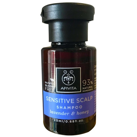 Δώρο Mini Sizer Apivita Sensitive Scalp Σαμπουάν για Ευαίσθητο Τριχωτό με Λεβάντα & Μέλι 20ml