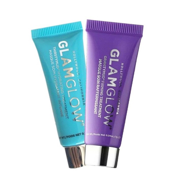 Δώρο Glamglow Mask Gravitymud Firming Treatment Mask 7gr & Glamglow Thirstymud Hydrating Treatment Mask 7gr