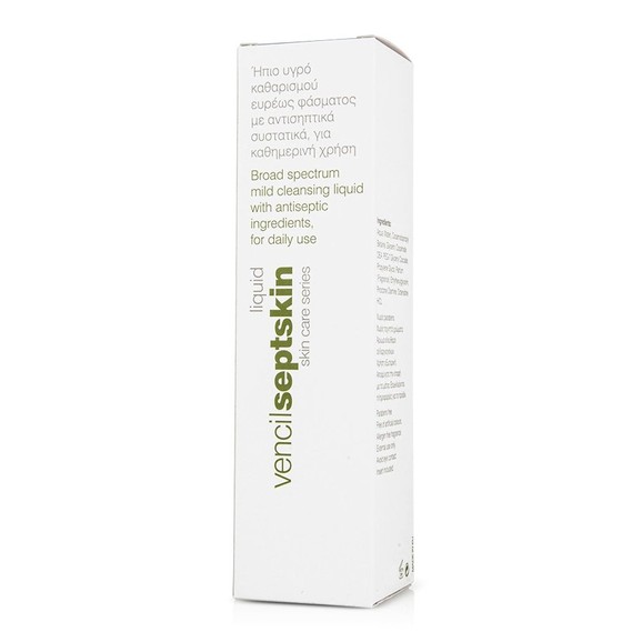 Vencil Septskin Liquid Ήπιο Υγρό Καθαρισμού 200ml