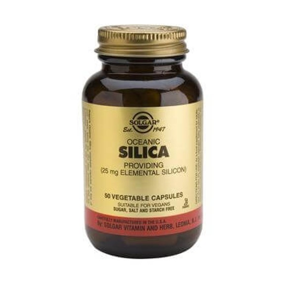 Solgar Oceanic Silica 25 mg 50 veg.caps Solgar Oceanic Silica 25 mg 50 veg.caps