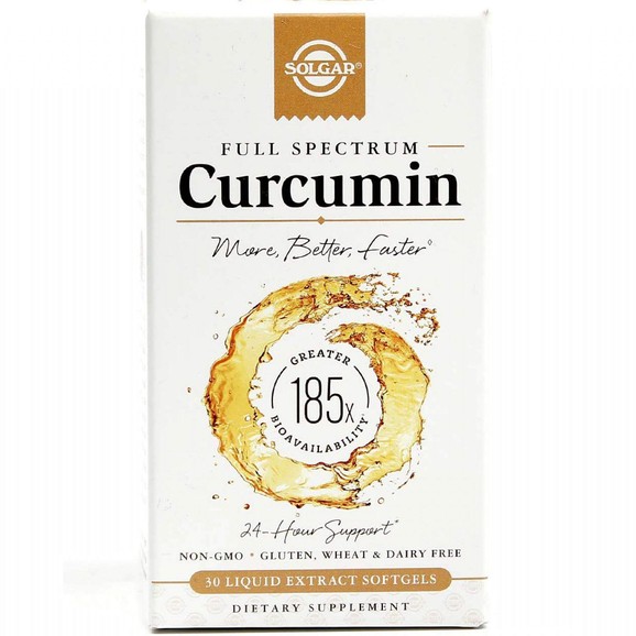 Solgar Full Spectrum Curcumin 30 softgels Solgar Full Spectrum Curcumin 30 softgels
