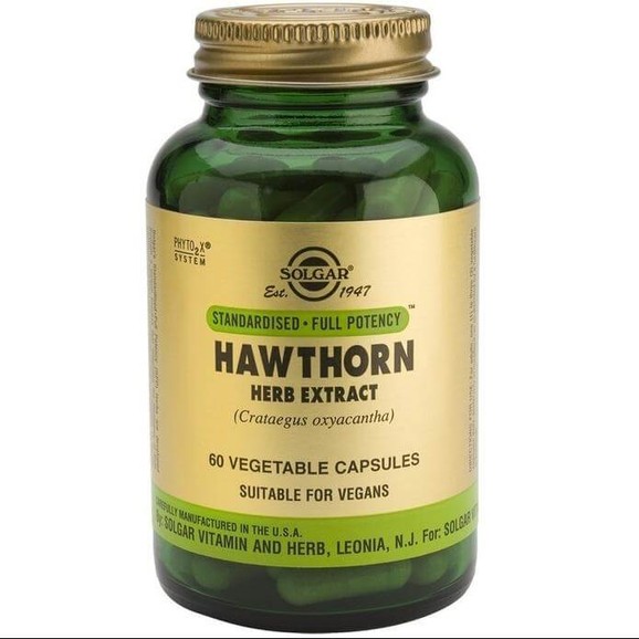 Solgar Sfp Hawthorn Herb Extract 60 veg.caps
