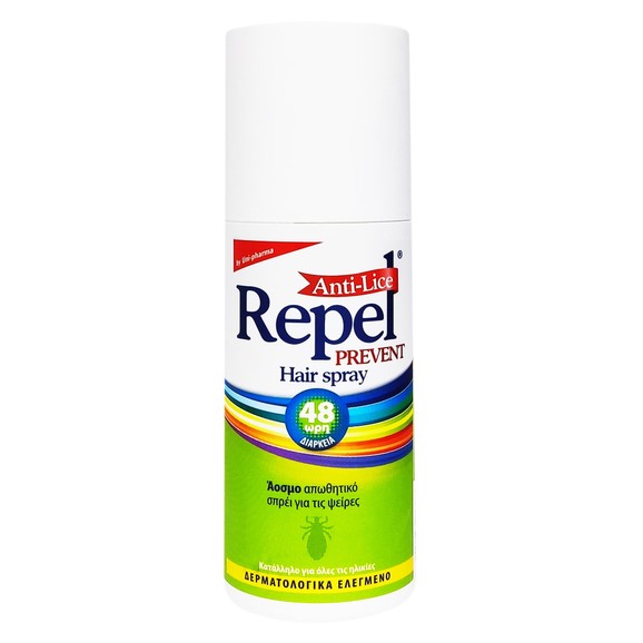 Uni-Pharma Repel Anti-Lice Prevent Hair Spray 150ml