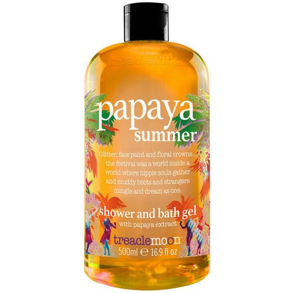Treaclemoon Papaya Summer Shower & Bath Gel with Papaya Extract 500ml