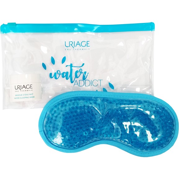 Δώρο Uriage Eau Thermale Water Sleeping Mask Μάσκα Ύπνου Προσώπου 15ml & Υφασμάτινη Ενυδατική Μάσκα Ύπνου Ματιών & Νεσεσέρ