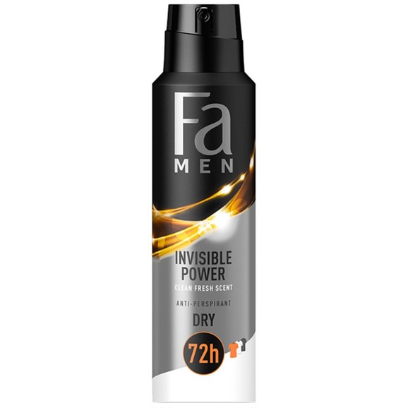 Fa Men Invisible Power 72h Anti-Perspirant Spray Dry 150ml