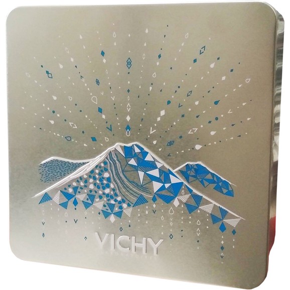 Δώρο Vichy Xmas Metal Box Μεταλλικό Κουτί