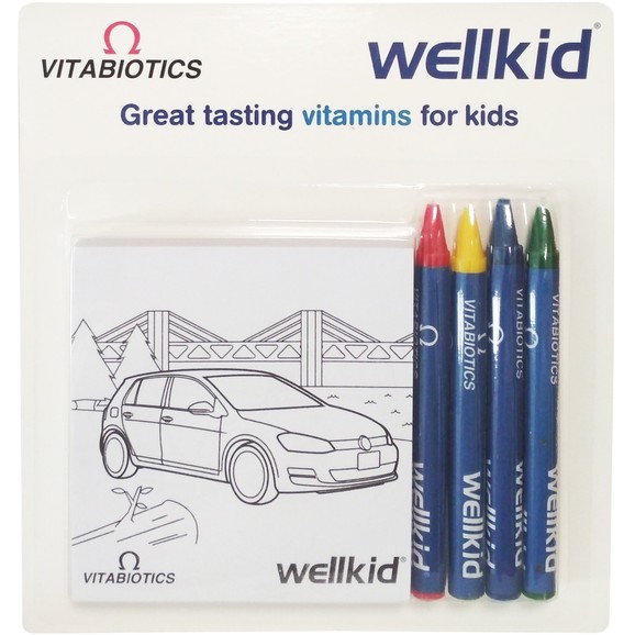 Δώρο Vitabiotics Wellkid Σετ Ζωγραφικής για Παιδιά