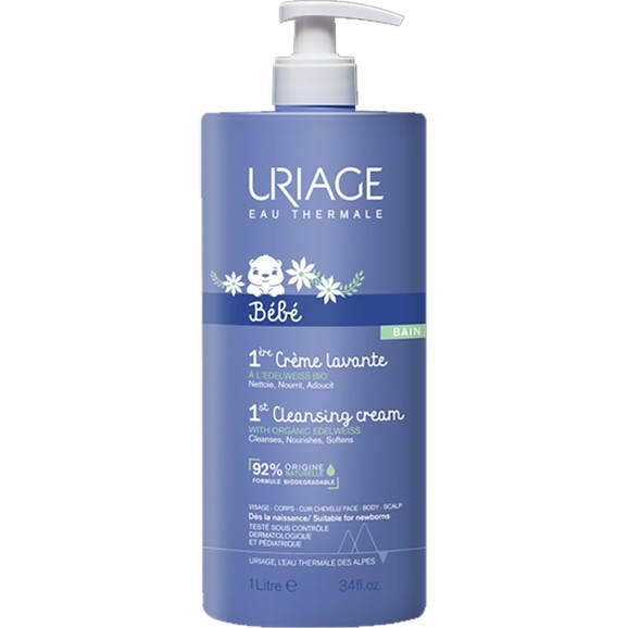 Uriage Eau Thermale Bebe 1st Cleansing Cream 500ml Uriage Eau Thermale Bebe 1st Cleansing Cream 500ml