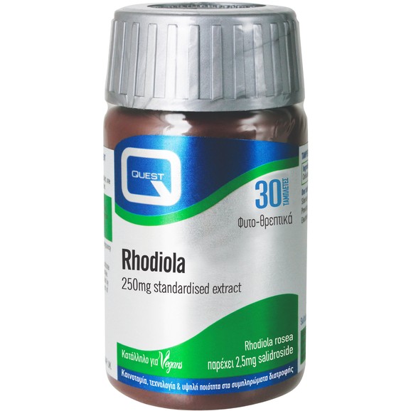 Quest Rhodiola 250mg Extract 30tabs Quest Rhodiola 250mg Extract 30tabs