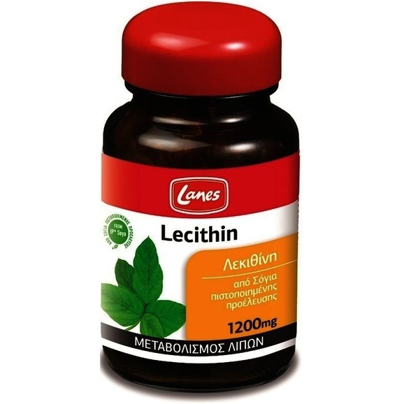 Lanes Lecithin Σόγιας 1200mg 30Caps Lanes Lecithin Σόγιας 1200mg 30Caps