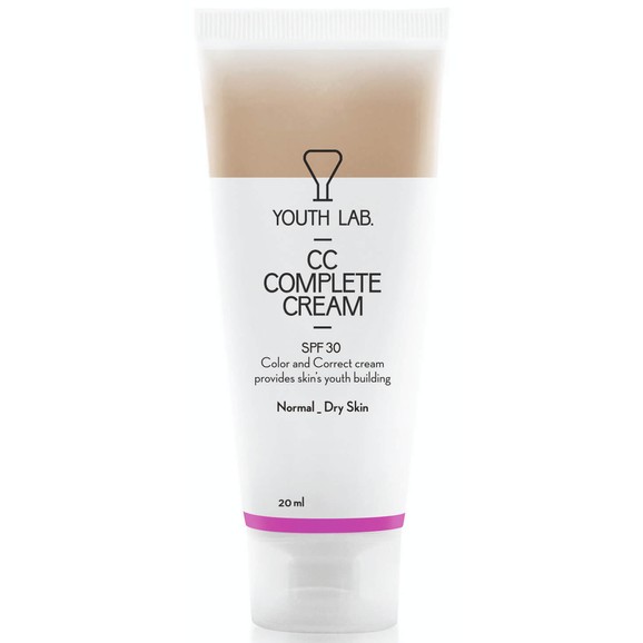 Δώρο Youth Lab CC Complete Cream Spf30 Normal Dry Skin Έγχρωμη Διορθωτική Κρέμα Προσώπου για Κανονικές - Ξηρές Επιδερμίδες 20ml