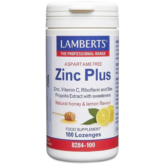 Lamberts Zinc Plus Lozenges 100 tabs Lamberts Zinc Plus Lozenges 100 tabs
