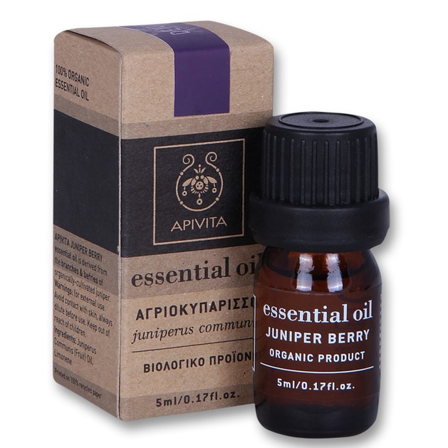 Apivita Essential Oil Juniper Αγριοκυπάρισσο 5ml Apivita Essential Oil Juniper Αγριοκυπάρισσο 5ml