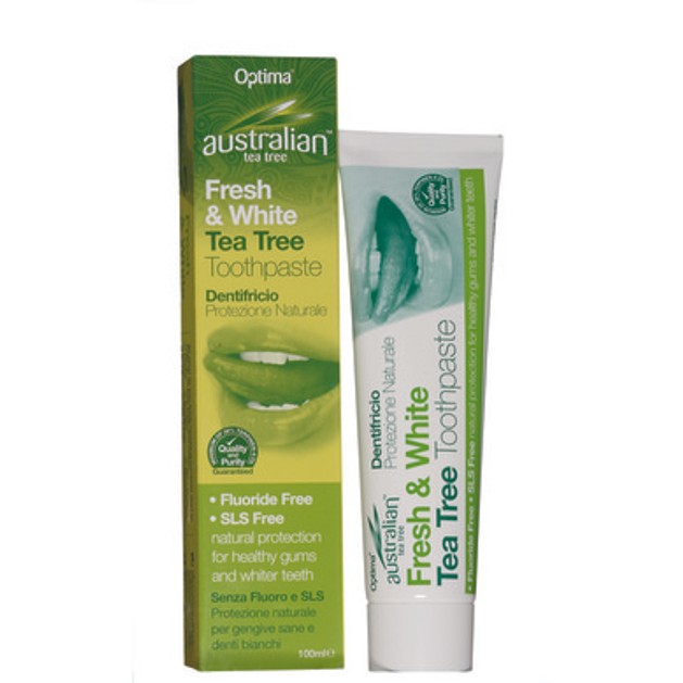 Optima Australian Organic Tea Tree Toothpaste 100ml Optima Australian Organic Tea Tree Toothpaste 100ml