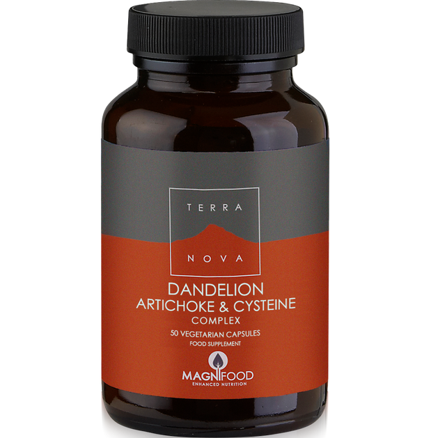 Terranova Dandelion Artichoke Cysteine Complex Κατάλληλο Για Αποτοξίνωση Του Ήπατος 50caps Terranova Dandelion Artichoke Cysteine Complex Κατάλληλο Για Αποτοξίνωση Του Ήπατος 50caps