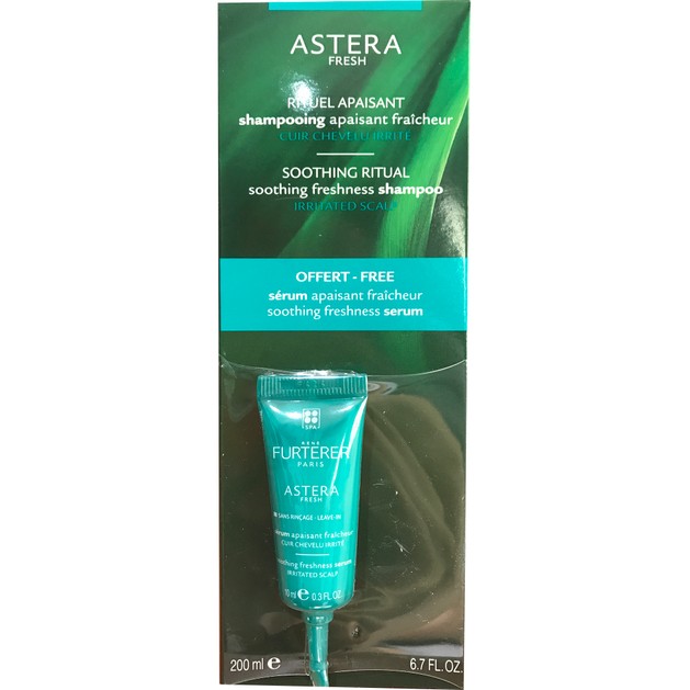Rene Furterer Astera Soothing Shampoo Καταπραϋντικό - Δροσιστικό Σαμπουάν για το Ερεθισμένο Τριχωτό 200ml & Δώρο Serum 10ml Rene Furterer Astera Soothing Shampoo Καταπραϋντικό - Δροσιστικό Σαμπουάν για το Ερεθισμένο Τριχωτό 200ml & Δώρο Serum 10ml