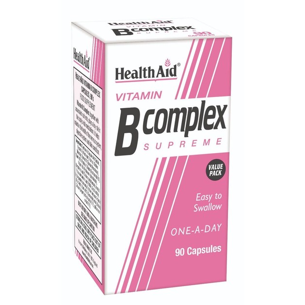 Health Aid Vitamin B Complex 90caps Health Aid Vitamin B Complex 90caps