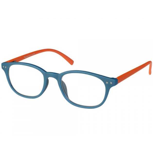 Eyelead Γυαλιά Διαβάσματος Unisex Μπλε Πορτοκαλί Κοκκάλινο E154 Eyelead Γυαλιά Διαβάσματος Unisex Μπλε Πορτοκαλί Κοκκάλινο E154