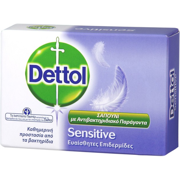 Dettol Sensitive Σαπούνι Μπάρα για Ευαίσθητες Επιδερμίδες 100gr Dettol Sensitive Σαπούνι Μπάρα για Ευαίσθητες Επιδερμίδες 100gr