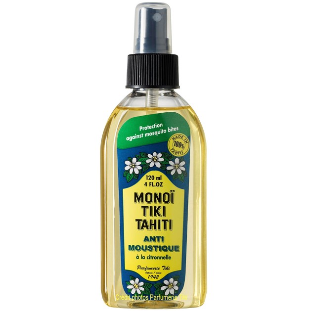 Monoi Tiki Tahiti Anti-Moustique Lemongrass Αντικουνουπικό Spray με Άρωμα Λεμονόχορτο 120ml Monoi Tiki Tahiti Anti-Moustique Lemongrass Αντικουνουπικό Spray με Άρωμα Λεμονόχορτο 120ml