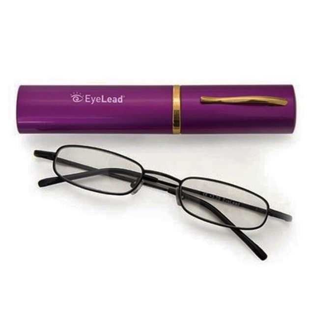 Eyelead Pocket Γυαλιά Διαβάσματος Τσέπης Μωβ, με Μεταλλικό Σκελετό Eyelead Pocket Γυαλιά Διαβάσματος Τσέπης Μωβ, με Μεταλλικό Σκελετό