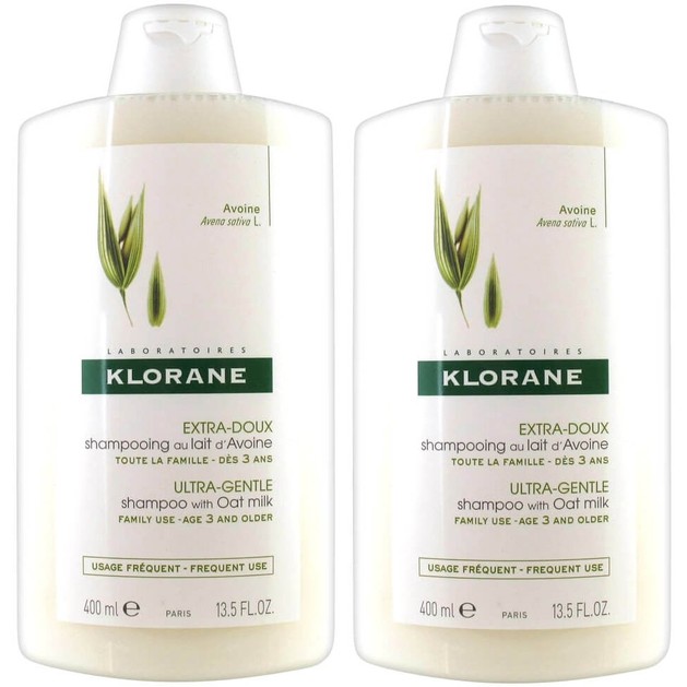 Klorane Πακέτο Προσφοράς Shampooing au Lait d\'avoine Σαμπουάν με Γαλάκτωμα Βρώμης για Καθημερινή Χρήση 2x400ml Klorane Πακέτο Προσφοράς Shampooing au Lait d\'avoine Σαμπουάν με Γαλάκτωμα Βρώμης για Καθημερινή Χρήση 2x400ml