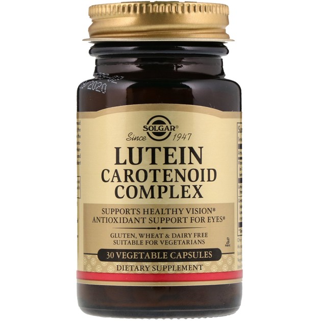 Solgar Lutein Carotenoid Complex 30 veg.caps Solgar Lutein Carotenoid Complex 30 veg.caps